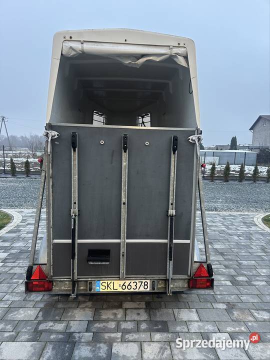 Przyczepa do przewozu 15 konia kąt B Mokra