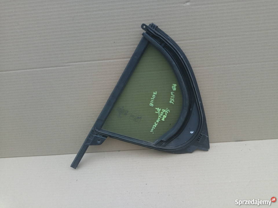 MERCEDES W156 SZYBA BOCZNA DRZWI PRAWY TYŁ