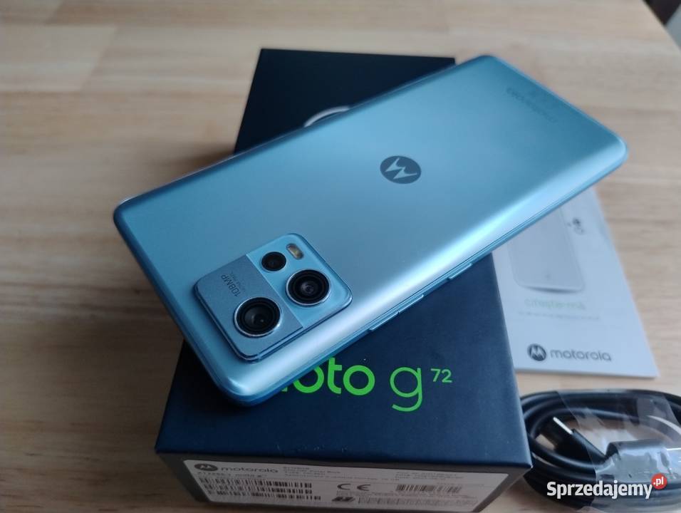 Motorola moto G72 8128GB Polar Blue 108MP 120HZ małopolskie Kraków