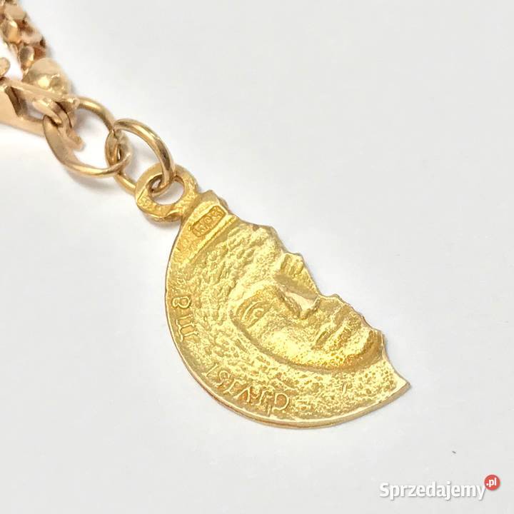 Złoty ŁAŃCUSZEK damski 14K Divisi Ma Sempre złote Warszawa sprzedam