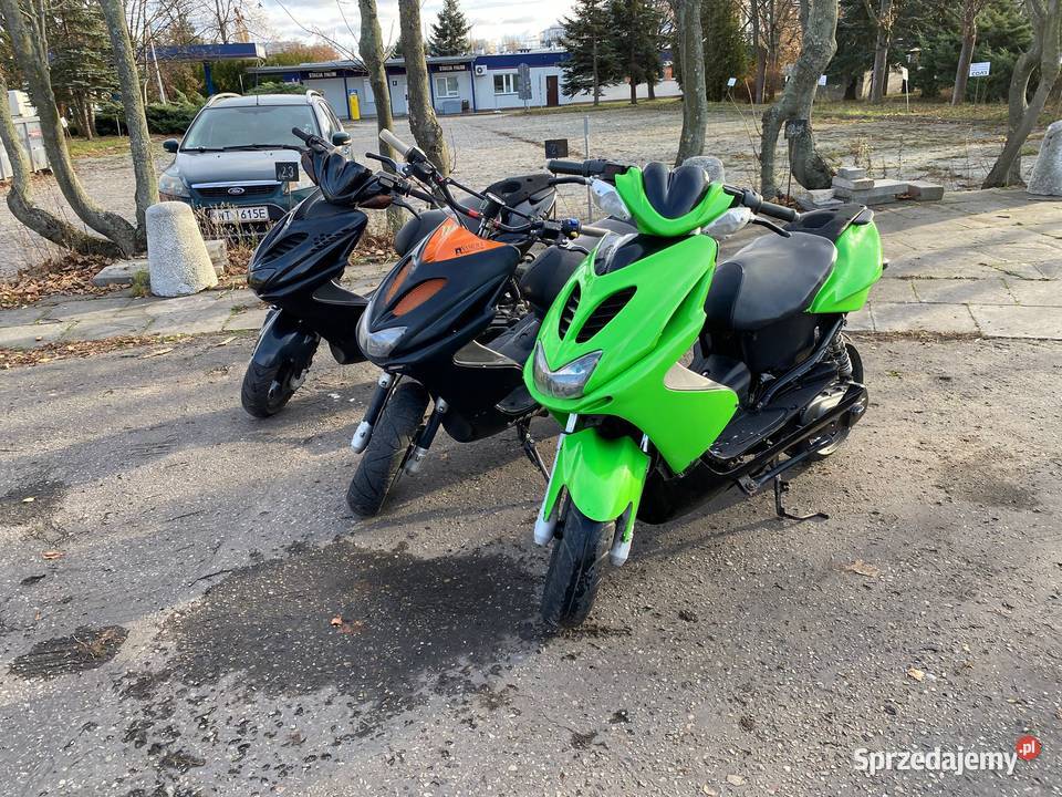 Yamaha Aerox 3sztuki Stage6 Malossi Yasuni 10000km Warszawa