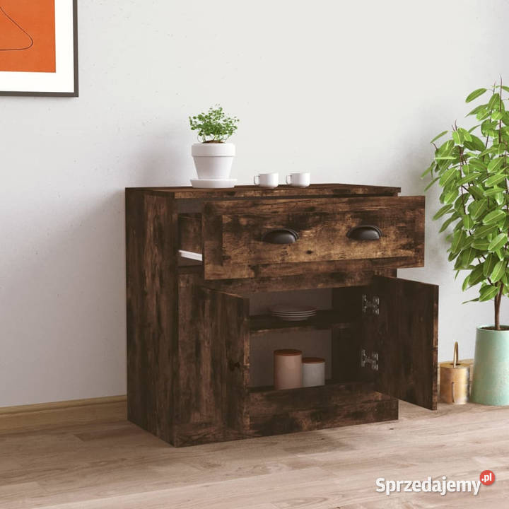 Szafka przydymiony dąb 70x355x675 WM816429 Warszawa