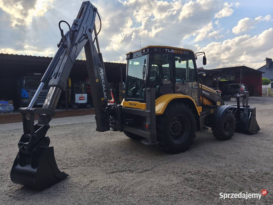 MECALAC TLB 870 krajowa 2800 mtg Rok produkcji 2019 śląskie Konopiska