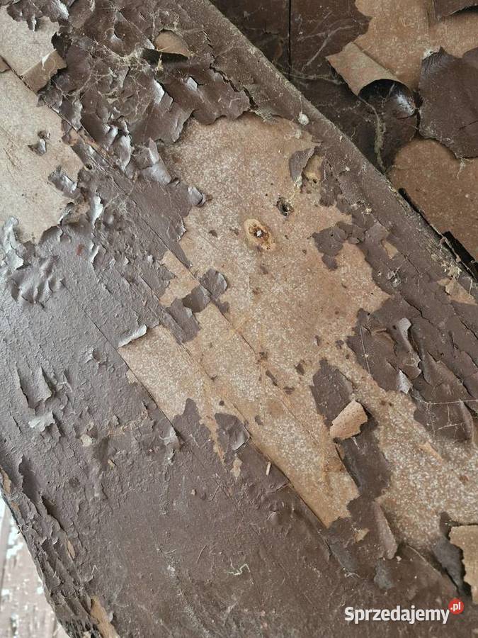 Schody drewniane poniemieckie Chwalęcin