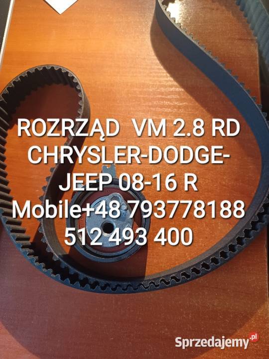 ROZRZĄD FIRMY VM CHRYSLERDODGE JEEP 28 CRD 0816