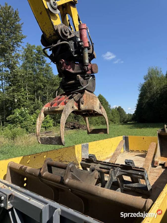 Koparka Liebherr Dwudrogowa z wagonikiem Koparki mazowieckie