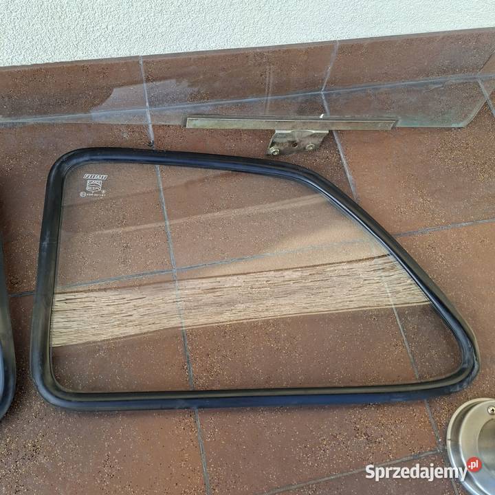 Szyby boczne przód tył Fiat 126p EL 1997r Boczne (drzwi) opolskie Olesno