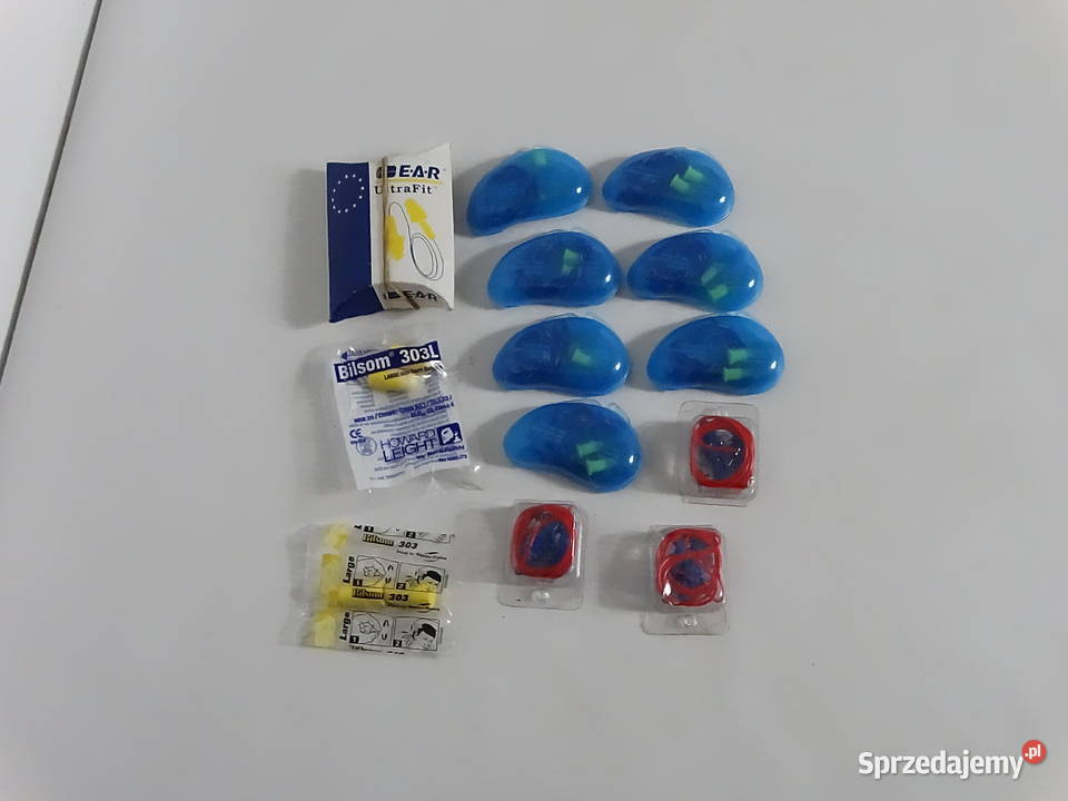 Zestaw profesjonalnych zatyczek do uszu BHP Biłgoraj sprzedam