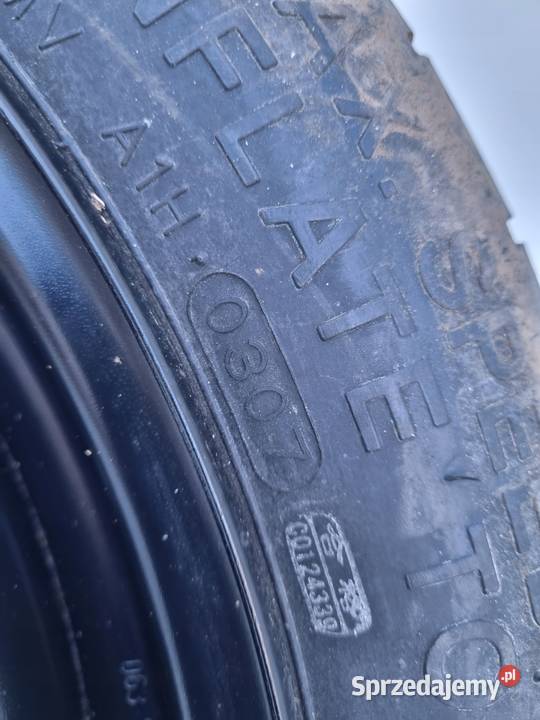 KOŁO ZAPASOWE DOJAZDOWE 12570 Audi Seat Vw Golf Rudka