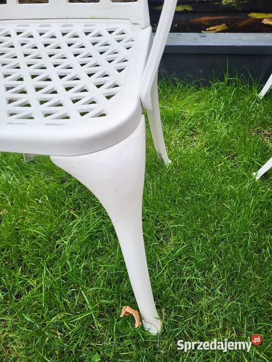 Unikatowy zestaw mebli ogrodowych ALUMINIUM 4 Zestawy mebli ogrodowych mazowieckie sprzedam