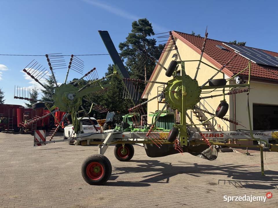 Zgrabiarka 2 karuzelowa do boku Claas Liner 1550 Zgrabiarki i przetrząsacze