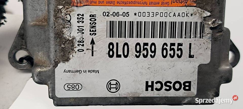 MODUŁ AUDI A3 8L 8L0959655L AIRBAG Lipno sprzedam
