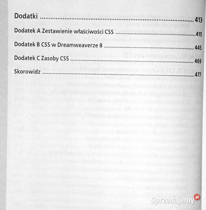 CSS Nieoficjalny podręcznik David Sawyer Chełm