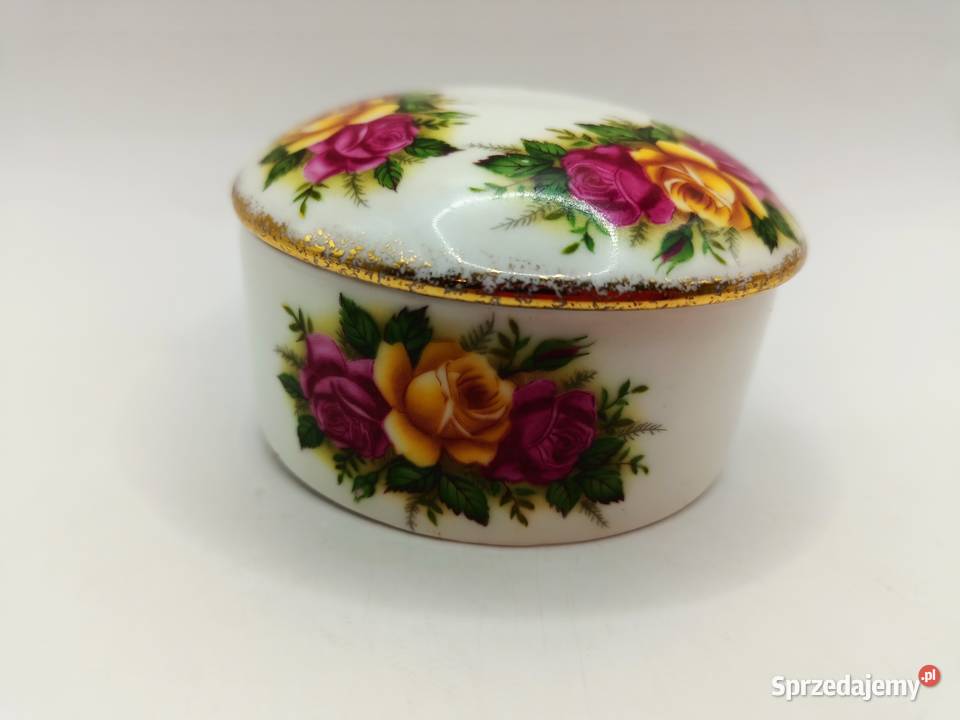 Puzderko szkatułka na drobiazgi róże England Zamość