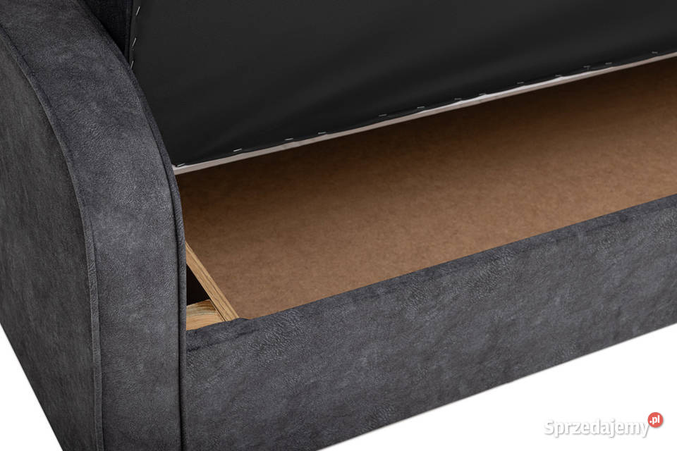 Wersalka Tapicerowana Ciemnoszara Nowoczesna podkarpackie Nowa Dęba