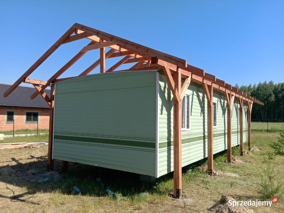 Zadaszenie domkiem holenderskim 10 x 5 mazowieckie Piaseczno