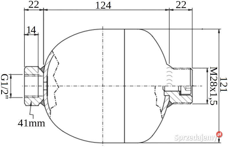 HYDROAKUMULATOR 075L ZAWÓR KULOWY 12 8308 Solec Kujawski