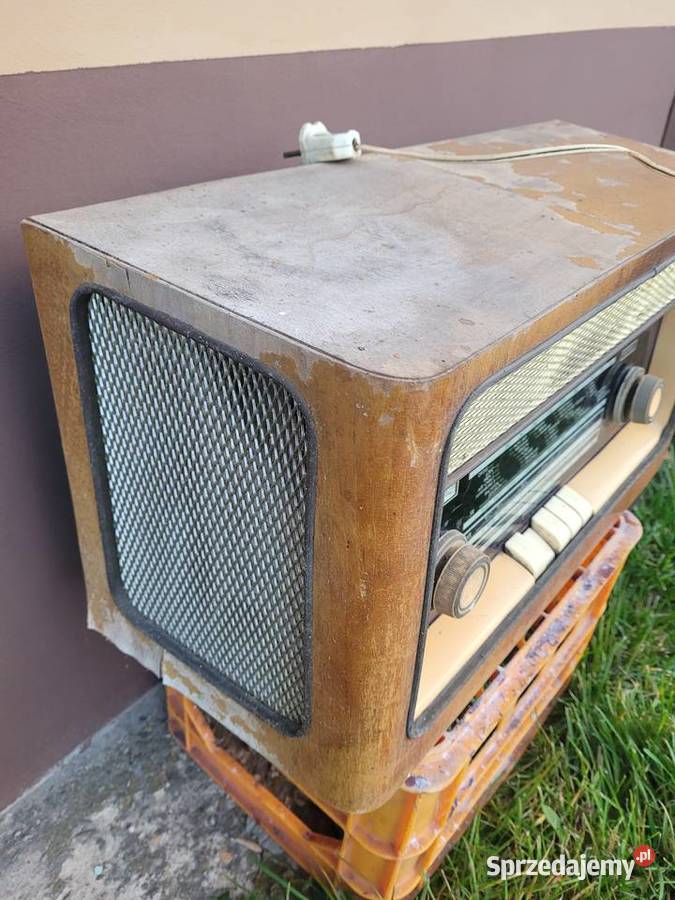 Radio diora prl stare zabytkowe świętokrzyskie Jędrzejów
