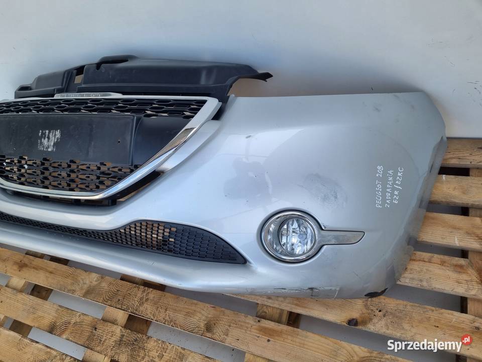 Peugeot 208 KOMPLETNY PRZEDNI ZDERZAK przód EZR Rudka