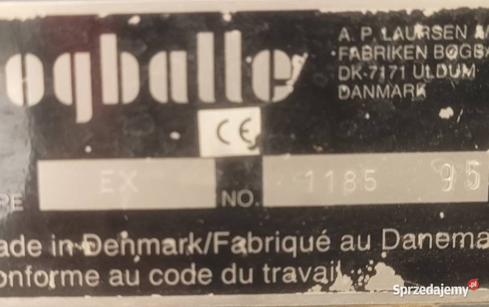 Rozsiewacz nawozu Bogballe nieuszkodzony Rozsiewacze nawozów sprzedam