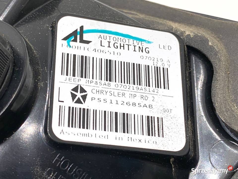 LAMPA TYŁ LEWA WEWNĘTRZNA JEEP COMPASS MP