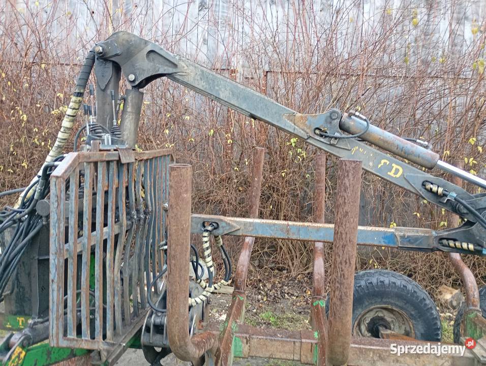 Przyczepa leśna Farma 6 tonowa Lubaczów sprzedam