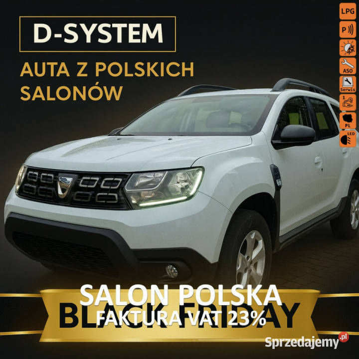Dacia Duster 2020r SALON POLSKA 1Właściciel LPG Rok produkcji 2020