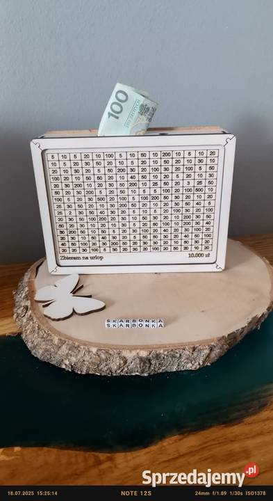 Skarbonki wykreślanki Łukta