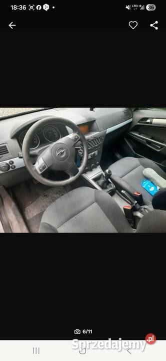 Opel Astra H niski przebieg dużo nowych części klimatyzacja Bydgoszcz