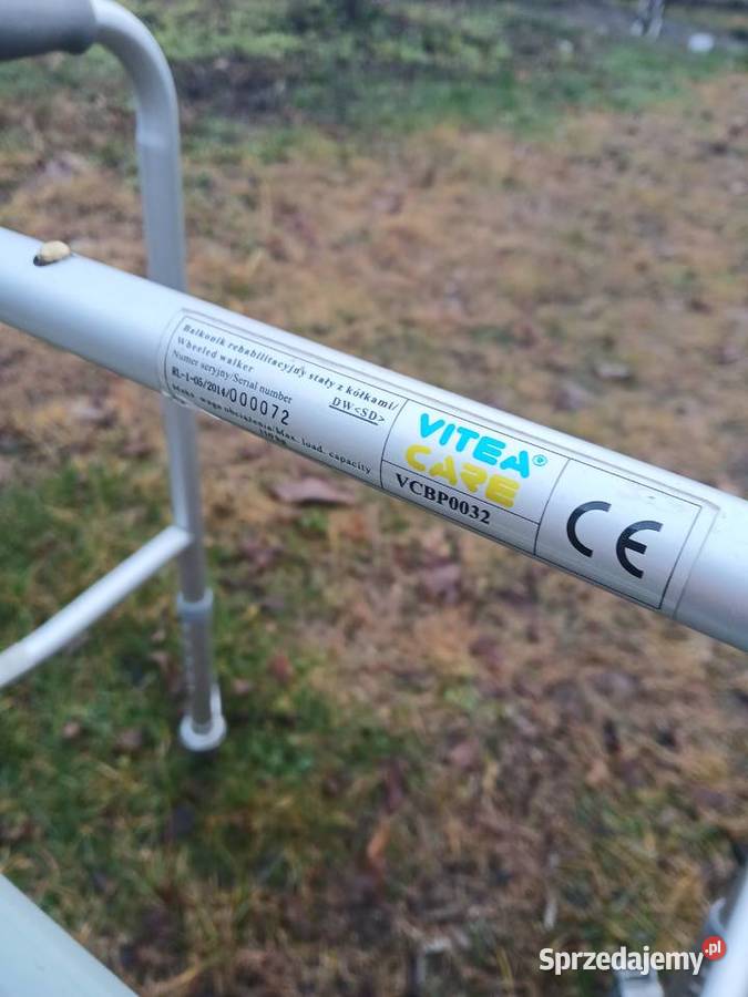 Balkonik chodzik inwalidzki regulacja VITEA CARE