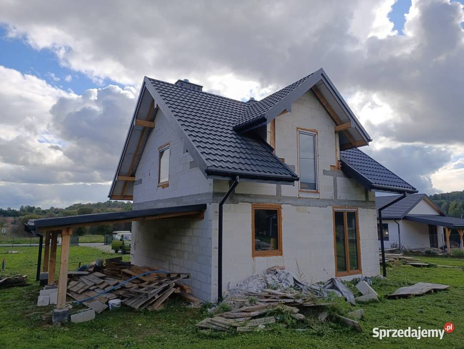 Dom jednorodzinny stan surowy zamknięty Krosno sprzedam