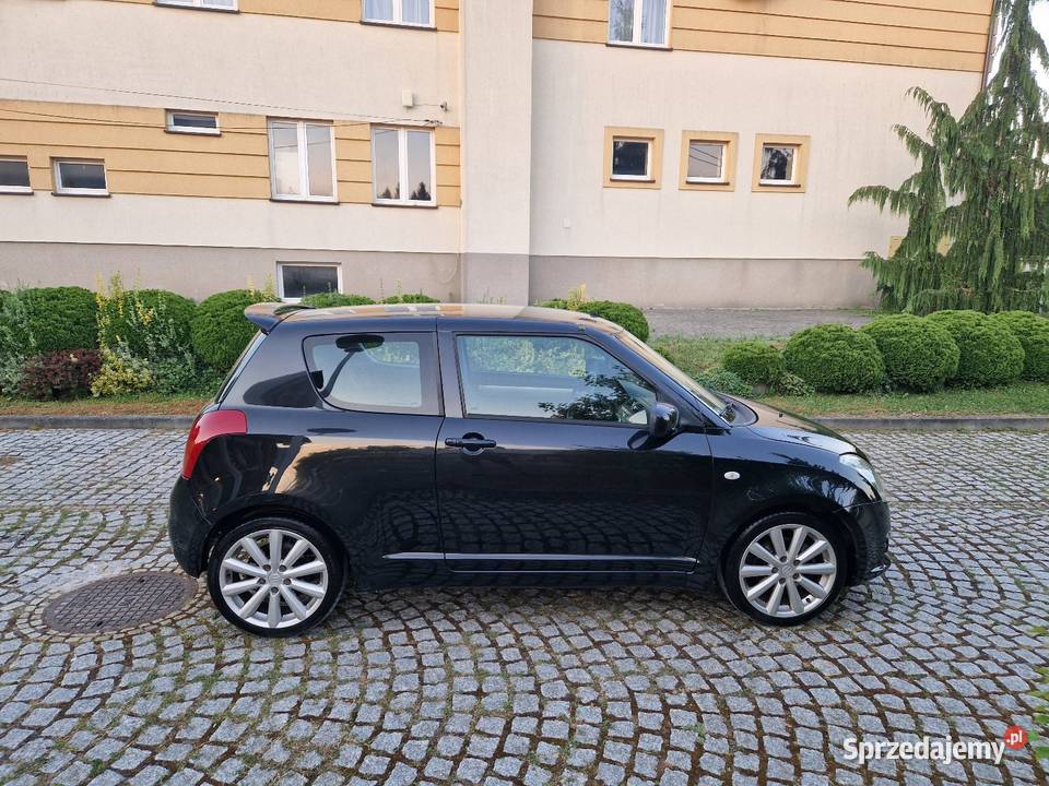 Suzuki Swift SPORT 2007r 16Benz Niski Przebieg czarny Ryglice