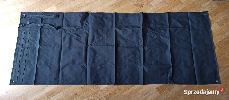 Mata strzelecka czarna myśliwska składana 198 x Białystok