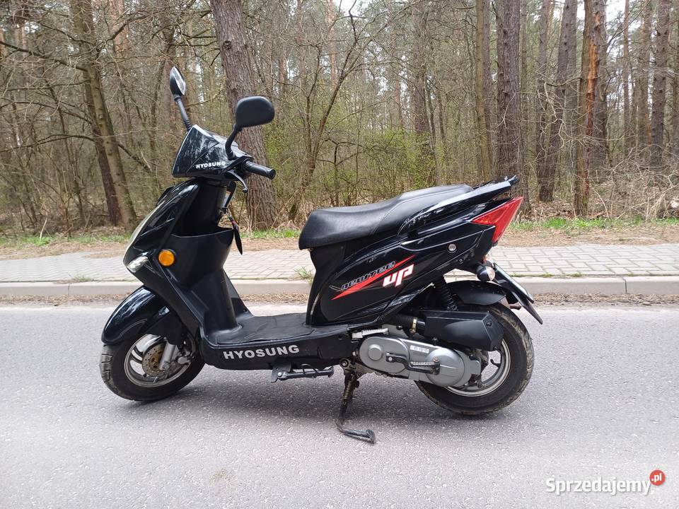 Skuter HYOSUNG 50 sprowadzony z Niemiec