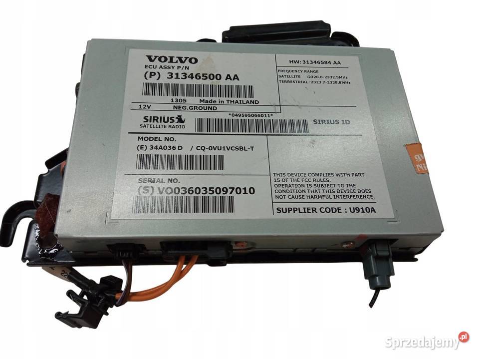 MODUŁ 31346500 AA Volvo XC 90 I 20022014 Komputery