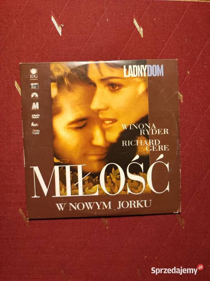 DVD film Miłość w Nowym Jorku Autumn in York 1 płyta Kielce