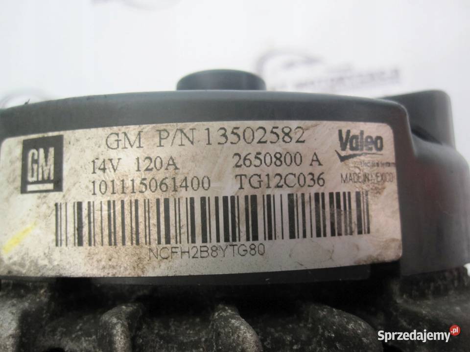 INSIGNIA ASTRA 11r 20 CDTI 163 159 alternator Kielce