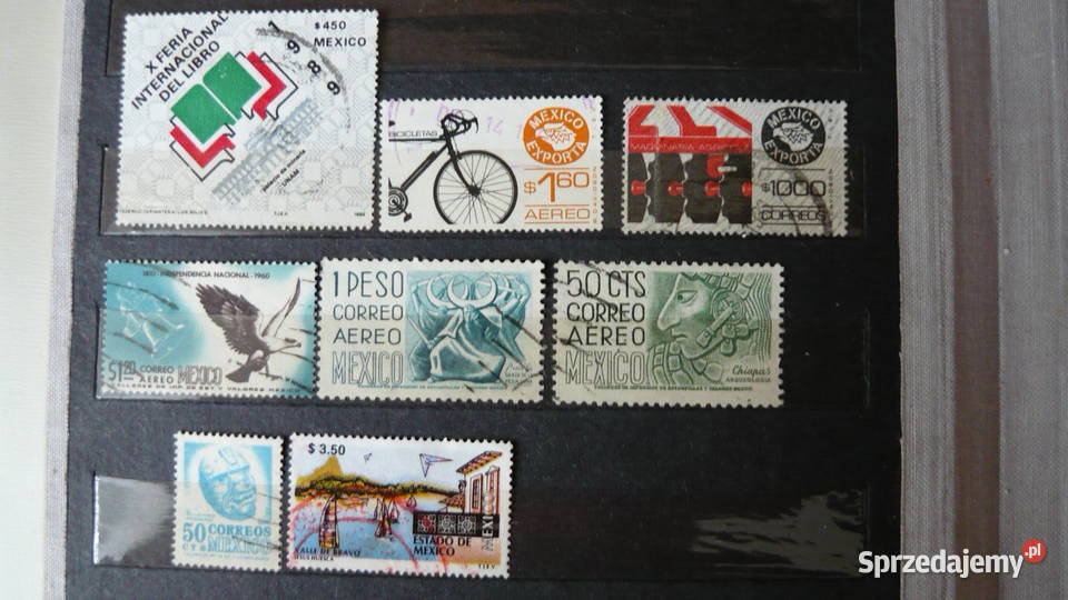 Znaczki Meksyk Filatelistyka