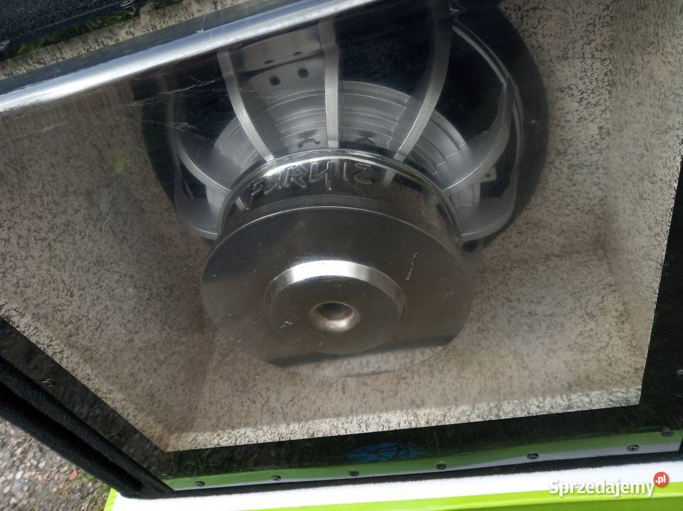 Tuba Skrzynia Basowa Subwoofer Wzmacniacz CRUNCH Głośniki Dzierżoniów