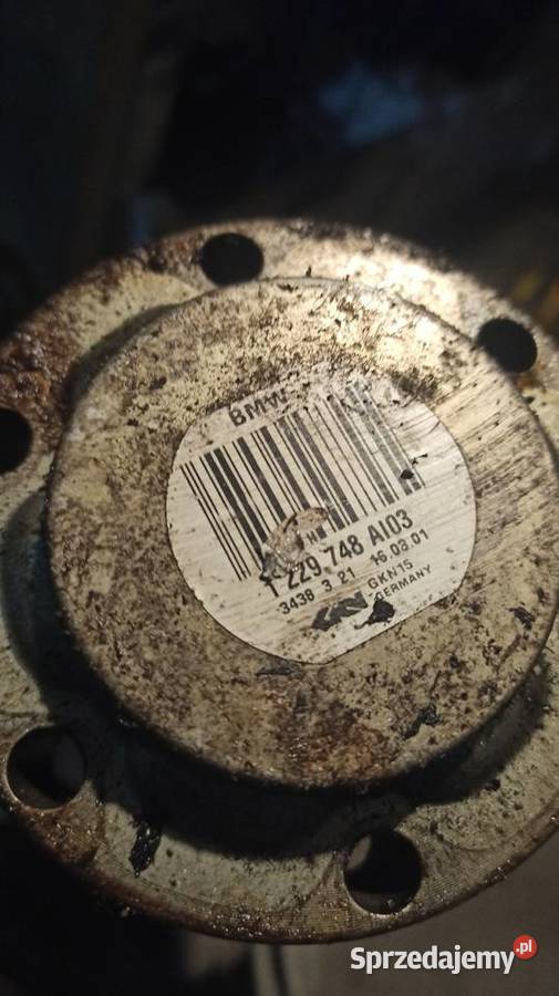 Piasta Zwrotnica Prawy Prawa TYŁ Półoś Bmw e39 Dębica