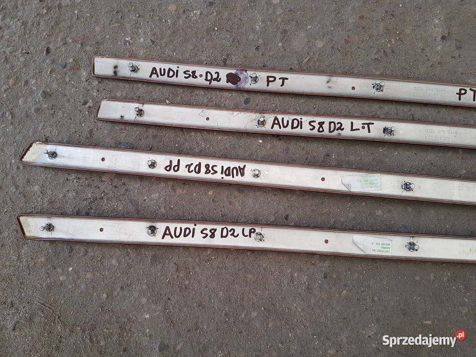 AUDI A8 S8 D2 LISTWY DRZWI DEKORY ACERO DREWNO