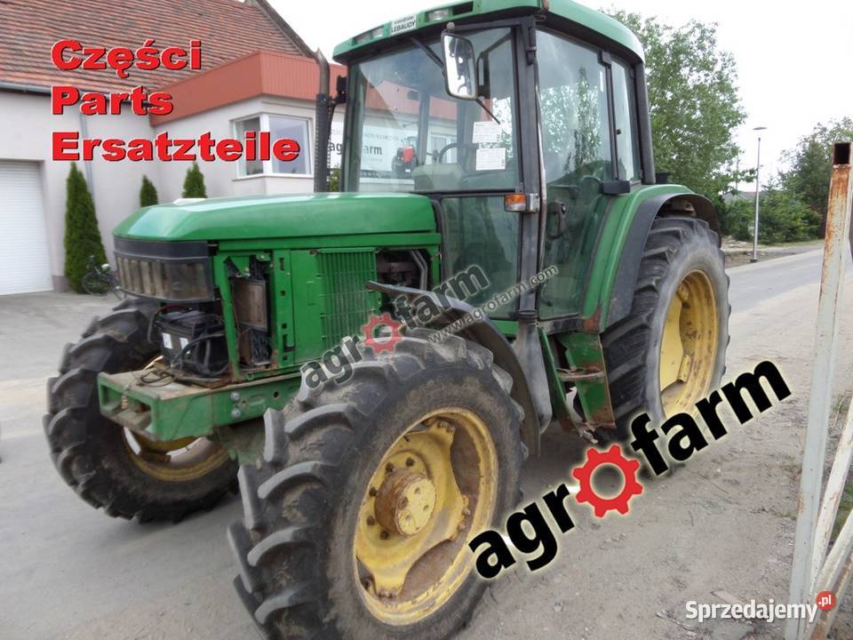 John Deere 6210 części skrzynia biegów silnik Byków