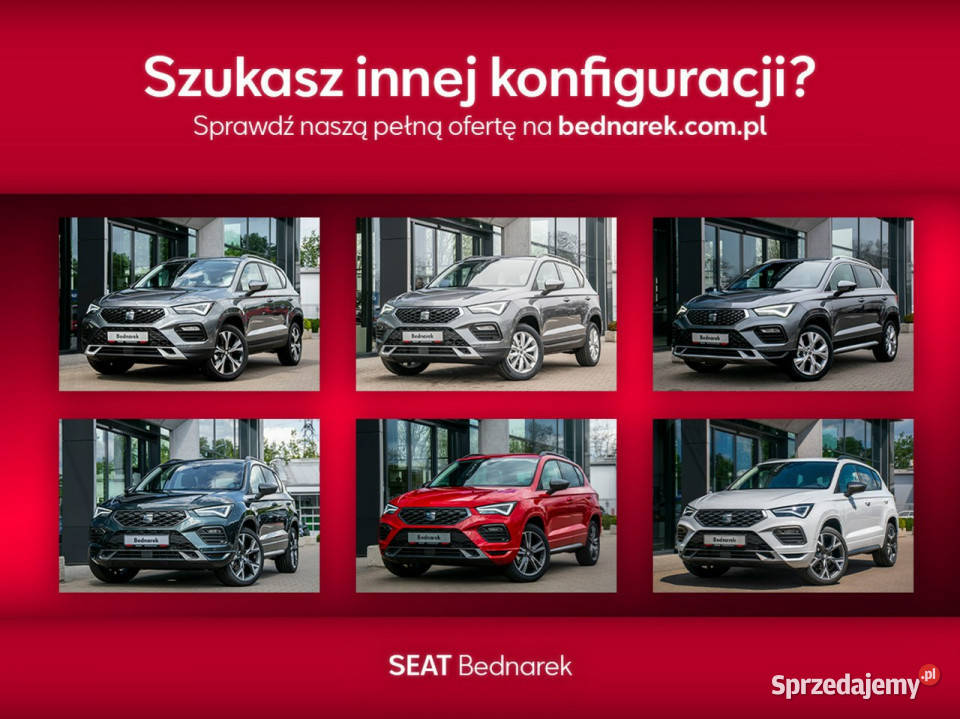 Seat Ateca Style 15 TSI 150 Dostępny ręki podgrzewane fotele Łódź sprzedam