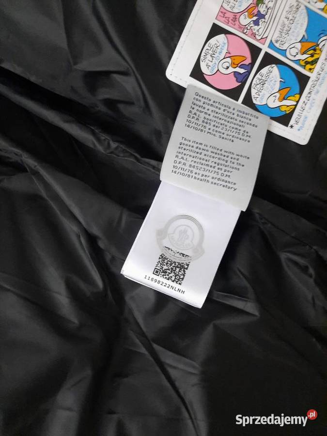 Oryginalna kurtka Moncler S Rozmiar 36(S) zachodniopomorskie