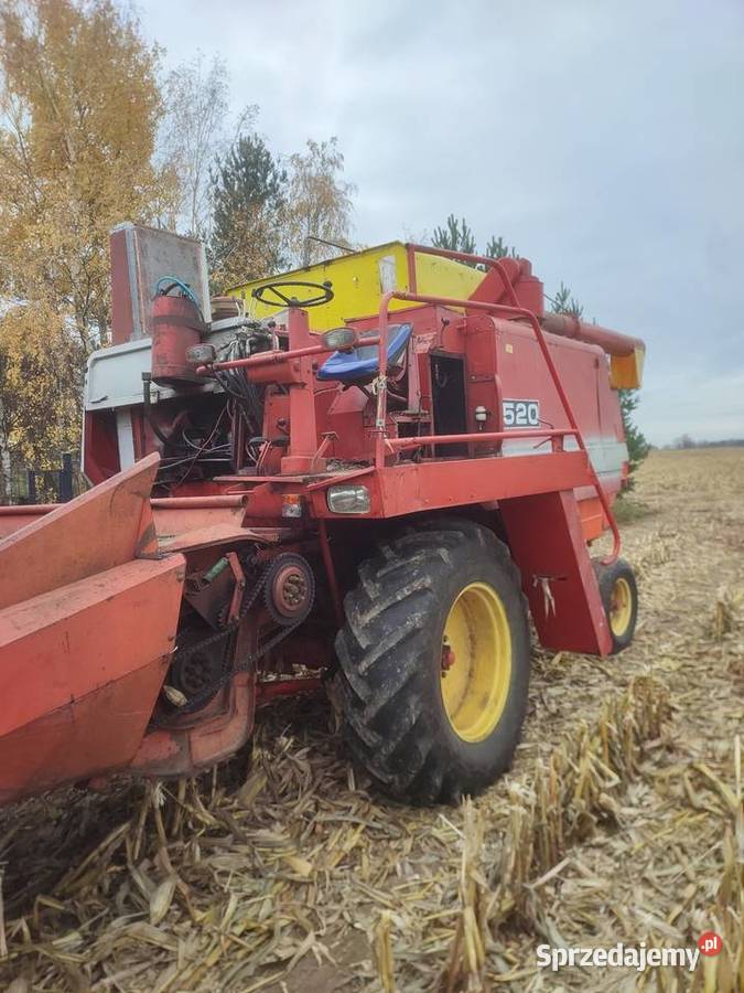 Kombajn Ferguson 520 heder do kukurydzy i zboża Brzeziny
