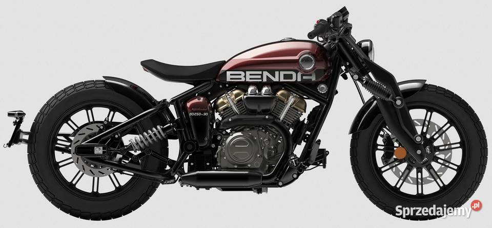 Motocykl Benda Napoleon Bob 250 Jazz Red 2026 Benda Nowy Sącz