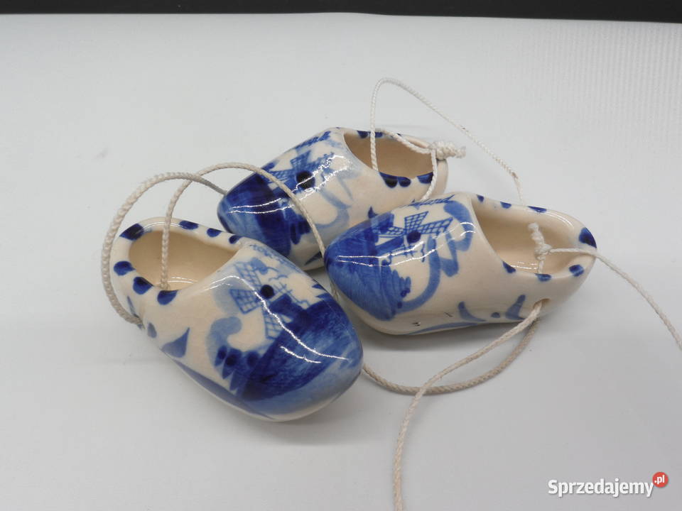 Ceramiczne Miniaturowe Chodaki Holenderskie Raszków