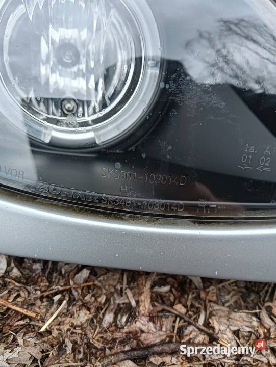 Lampy BMW e46 Lift Sonar Ring komplet Lampy przednie Poniec