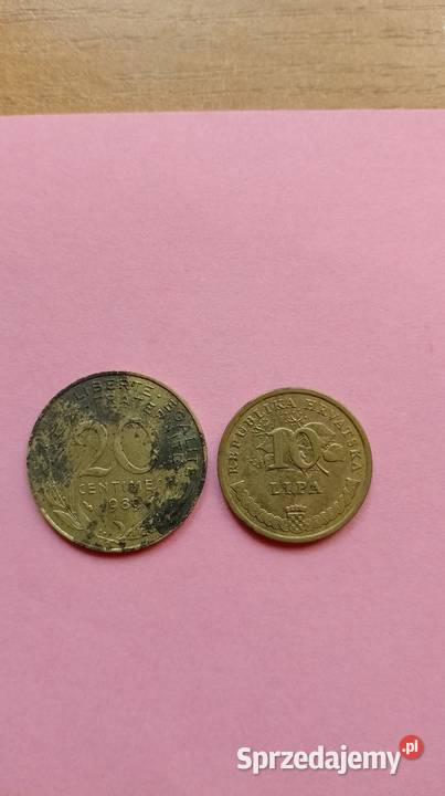 Dwie monety Czarzyzna