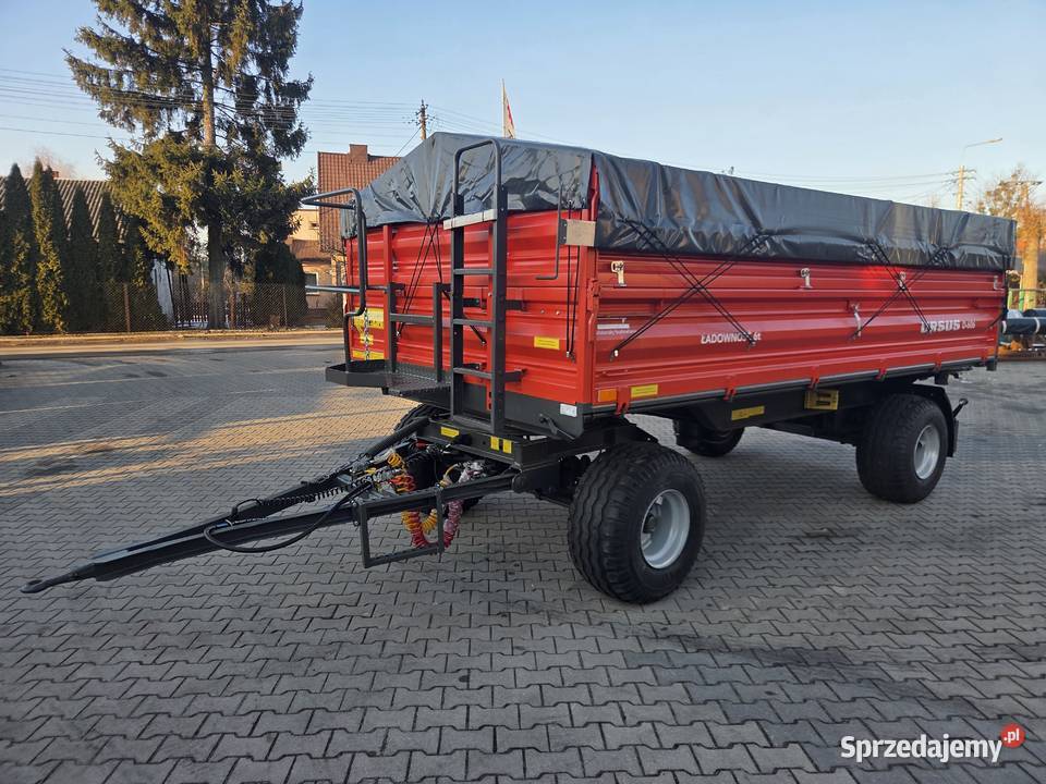 Przyczepa URSUS D606 6T Plandeka stelaż 107 m 10